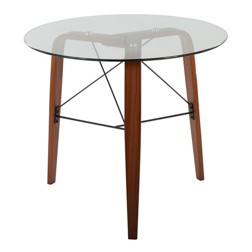 Trilogy - Round Dinette Table - Dark Brown