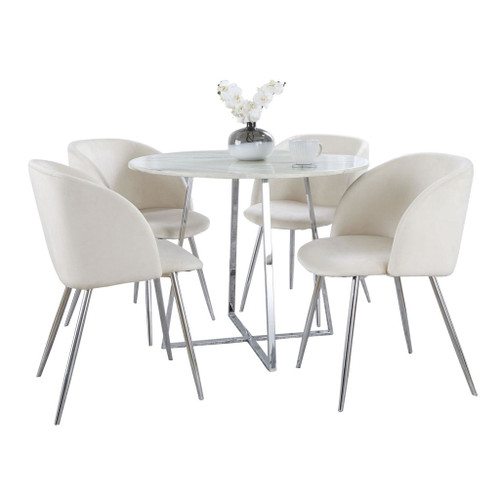 Cosmo - Fran 5 Piece Dining Room Set