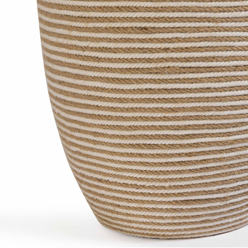 Tanga - Jute And Cotton Table Lamp - Natural