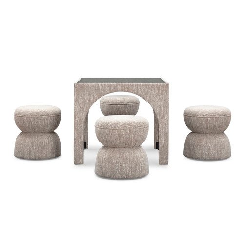 Tomlin - Game Table And Ottoman Set