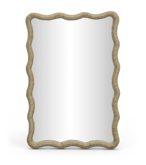Meadow - Jute Rope Framed Mirror - Natural