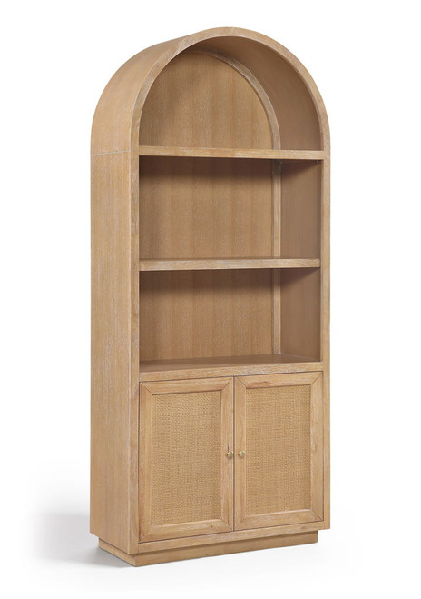 Botanical - Oak Veneer And Solid Wood Bookcase