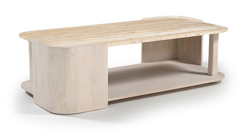 Calabria - Marble And Oak Wood Table