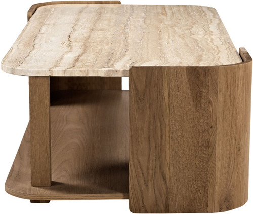 Calabria - Marble And Oak Wood Table