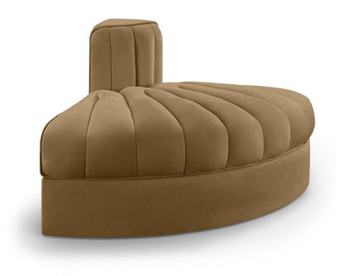 Rummi - Velvet Performance Fabric Upholstered Modular Chair