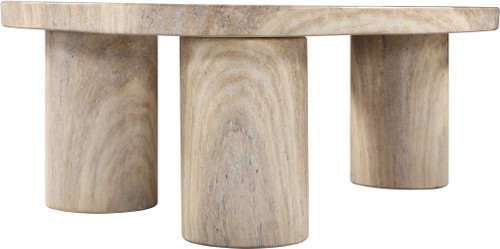 Teramo - Traverine Concrete Indoor/Outdoor Coffee Table