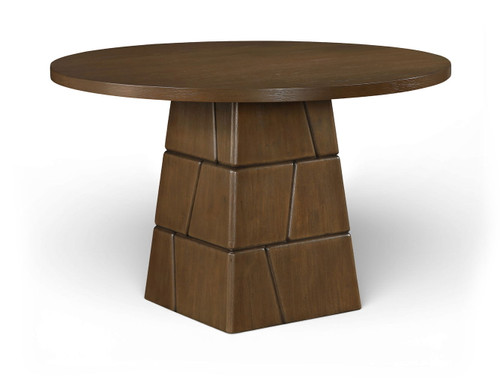 Tavio - 48" Oak Veneer And Solid Wood Dining Table