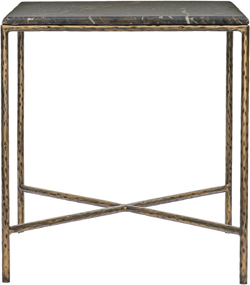 Valen - Marble And Iron Table