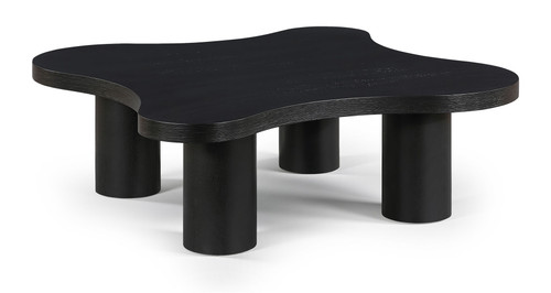 Cove - 48" Oak Veneer And Solid Wood Coffee Table