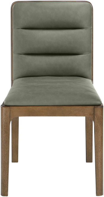 Ellis - Vegan Leather Upholstered Dining Chair (Set of 2) - Brown Base