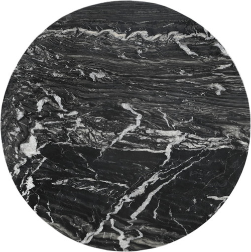 Fontelina - 30" Genuine Marble Bistro Dining Table