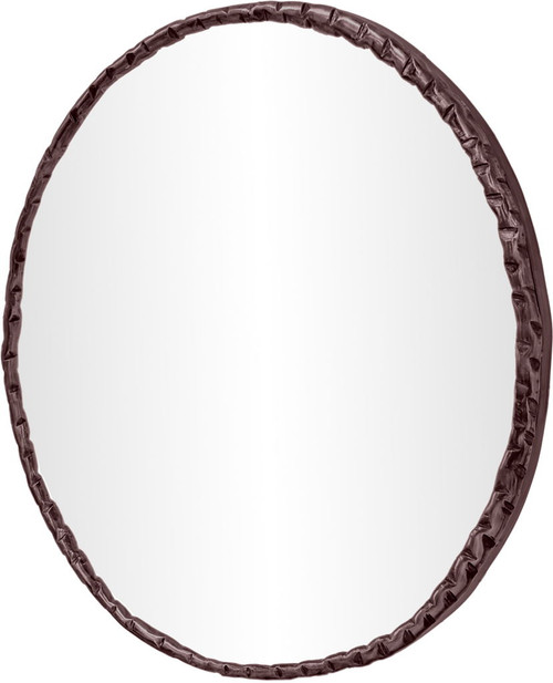 Hammer - Round Iron Mirror