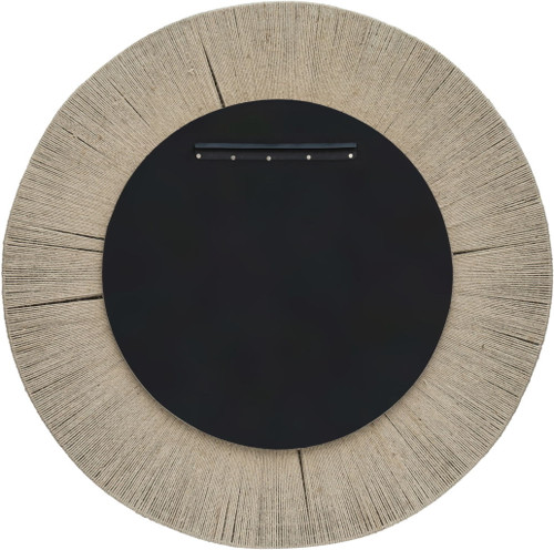 Meadow - Round Jute Rope Framed Mirror