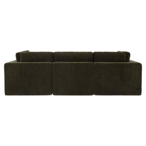Cates - Classic L Modular Sectional - Dark Green
