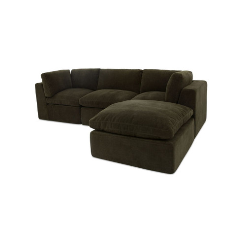 Cates - Lounge Modular Sectional - Dark Green