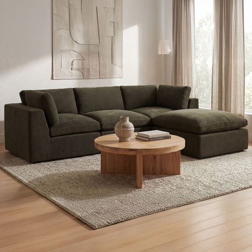 Cates - Lounge Modular Sectional - Dark Green