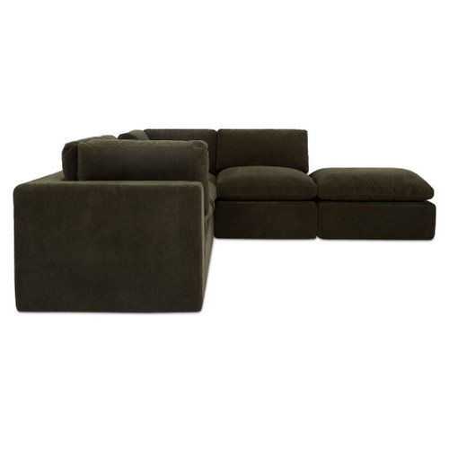 Cates - Dream Modular Sectional - Dark Green
