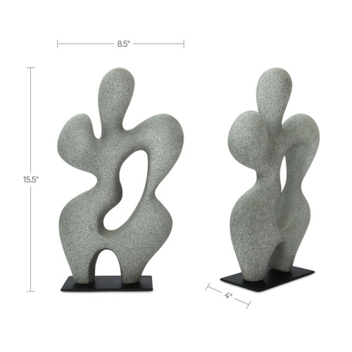 Romy - Sculpture - Charcoal