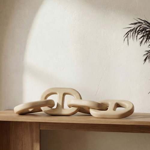 Toro - Decorative Wooden Chain - Natural