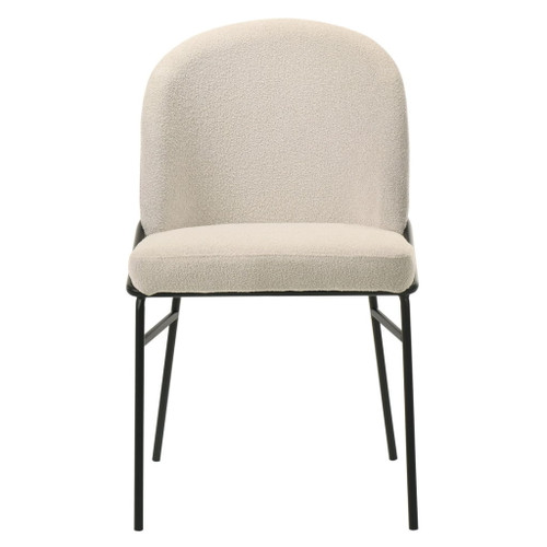 Lark - Side Chair (Set of 2) - White / Black