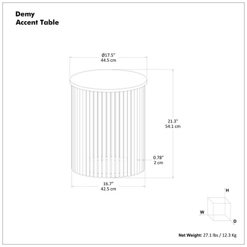 Demy - Accent Table