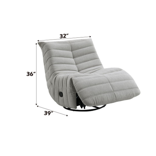 Glider Recliner Chair With Swivel
