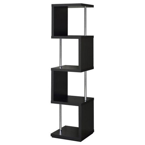 4 Tier Bookcase With Accents