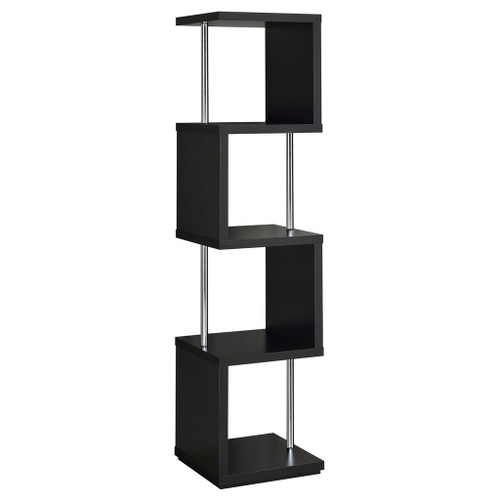 4 Tier Bookcase With Accents