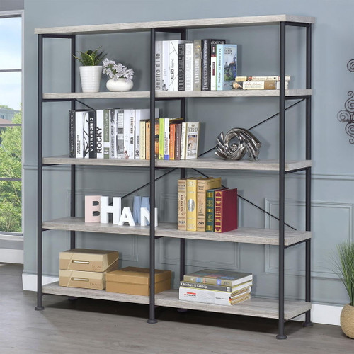 Double Wide Bookcase Shelves