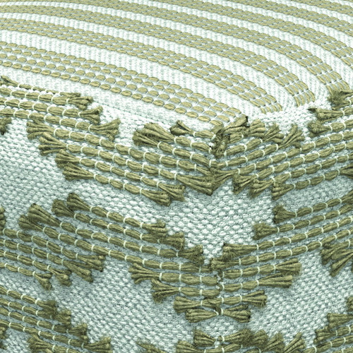 Rowan - Square Pouf Ottoman - Natural