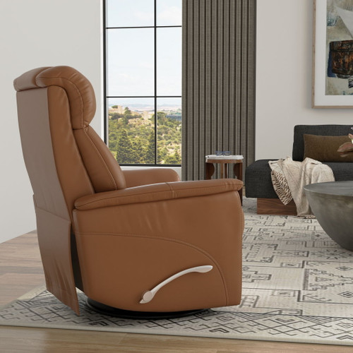 Bentley - Swivel Glider Recliner With Manual Adjustable Headrest & Footrest
