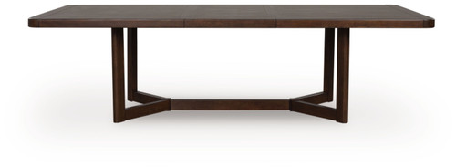 Dilenno - Rectangular Dining Room Extension Table - Dark Brown