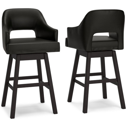 Tallenger - Upholstered Swivel Barstool (Set of 2)