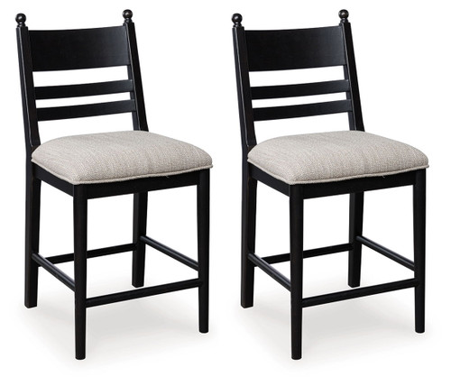 Greddinton - Upholstered Barstool (Set of 2)