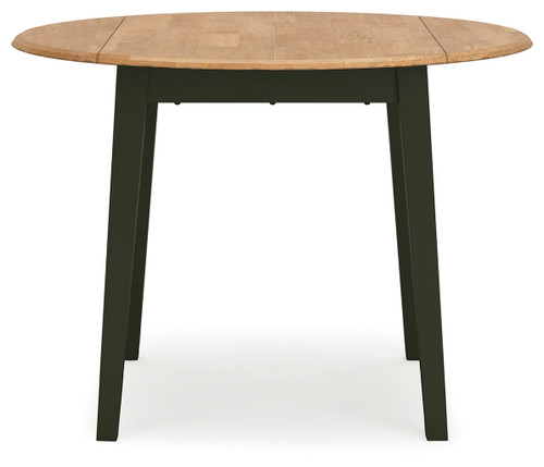 Gesthaven - Round Dining Room Drop Leaf Table Set