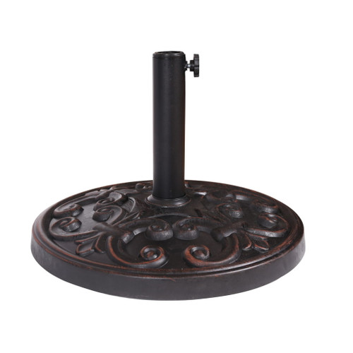 Gobi - Resin Umbrella Base - Bronze