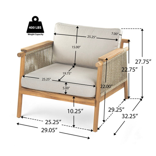 Sumbawa - Outdoor Club Chair