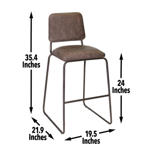 Mesa - Counter Stool - Brown