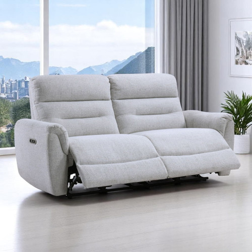 Eastre - Power Motion Sofa With USB Port - Gray