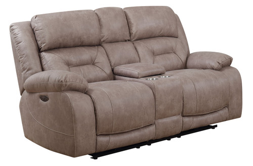 Aria - Power / Power Loveseat With Console