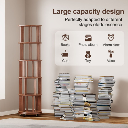 Multi Functional Double Layer Bookshelf