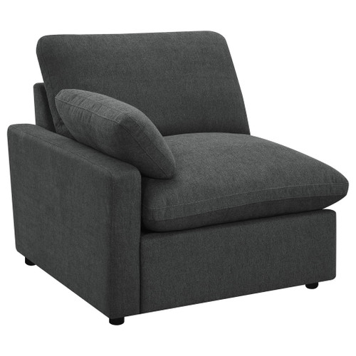 Collins Modular LAF Power Recliner Dark Grey