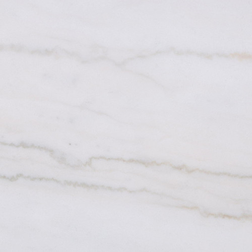 Jason Round White Marble Top Coffee Table Greige