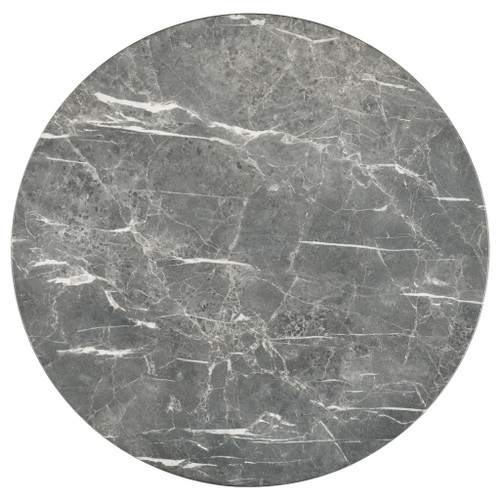 Bradley Round SmartTop Cocktail Coffee Table Grey and Natural