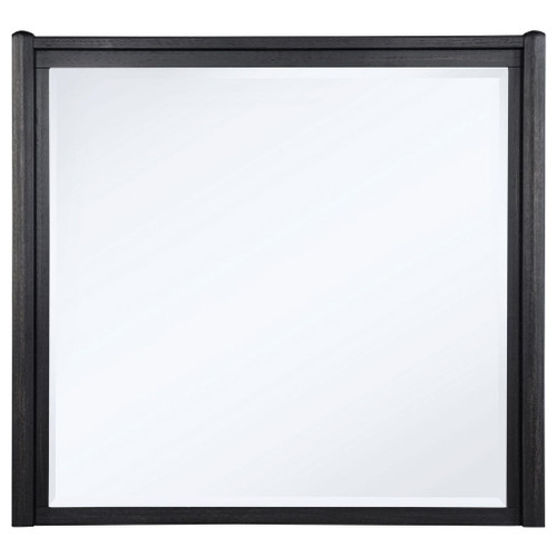 Leandro Dresser Mirror Burnished Black