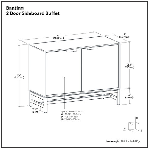 Banting - Door Sideboard Buffet