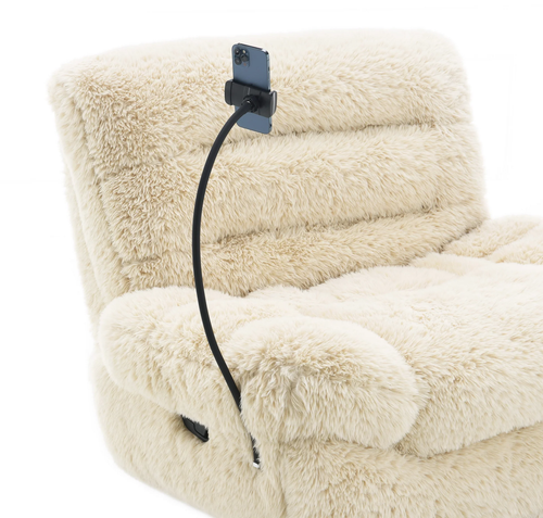 Ferland Ultra-Plush Faux-Fur Living Room Set
