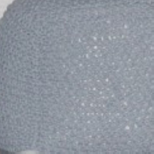 Semi Rounded Pouf, Cable Knitted, Perfect Seating