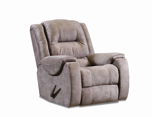 Braford Mushroom Recliner in Fabric 2609 by Happy Homes