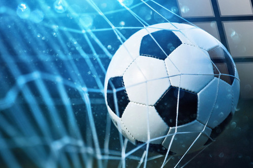 Netted Victory Tempered Glass - Blue / Black